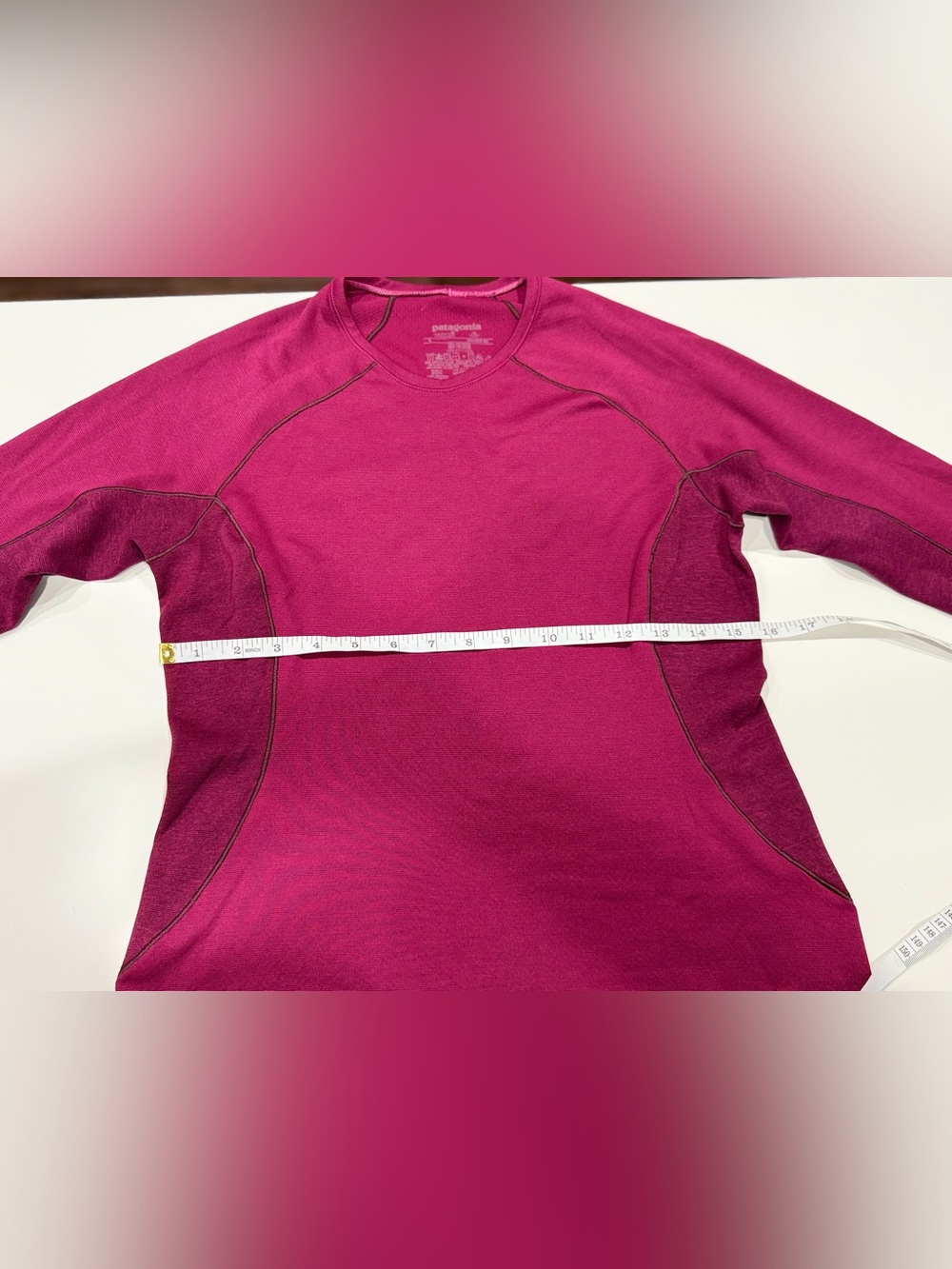 Patagonia Women's Capilene Magenta Two-Piece Performance Base Layer Set - Picture 7 of 13